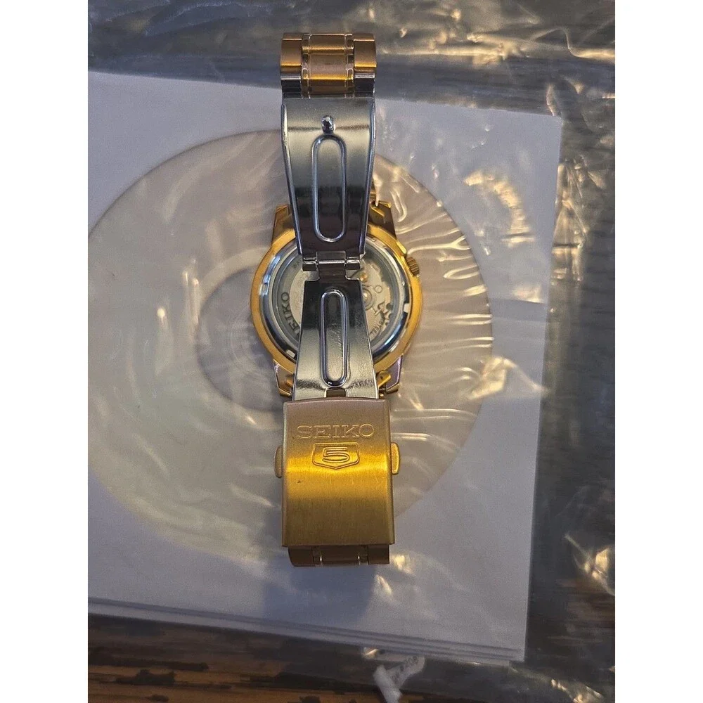 Seiko 5 Sports Gold Men's Watch - SNKL48